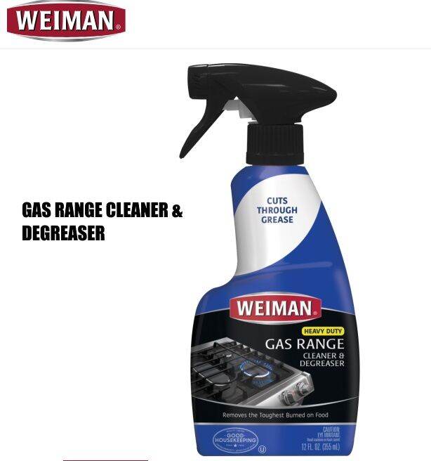 Weiman Gas Range Cleaner and Degreaser 355ml Lazada