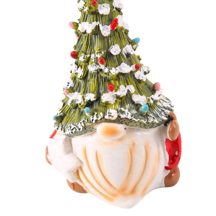 dwarf-christmas-tree-desktop-christmas-tree-lights-for-desktop-classic-series-resin-christmas-decorations