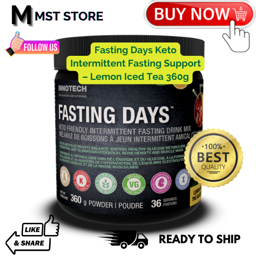 Innotech Fasting Days for Intermittent Fasting Support Lemon Iced Tea