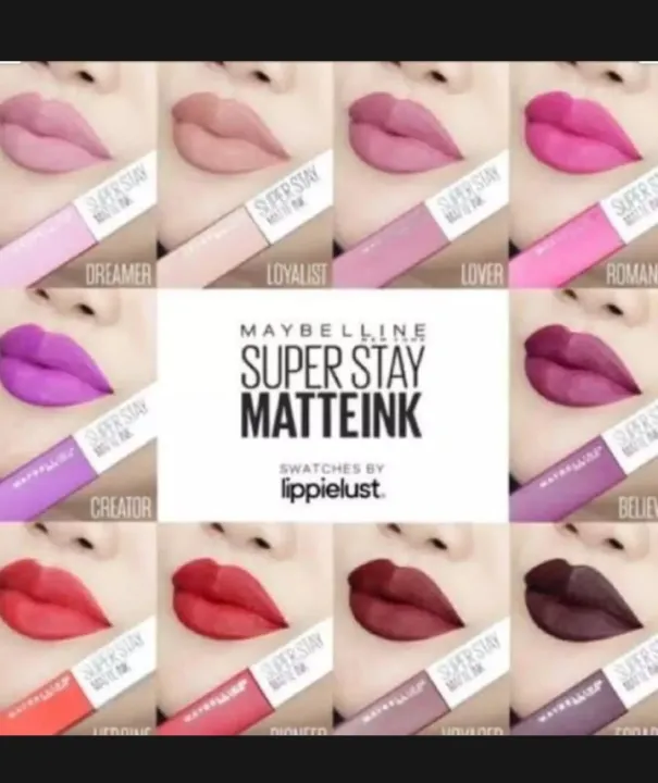 Warna lipstik maybelline dan nomornya