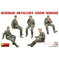 โมเดลฟิกเกอร์ทหาร MiniArt 1/35 MI35040 German Artillery Crew Riders