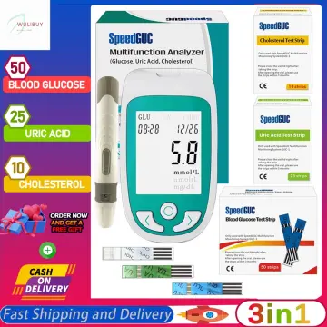 Carejoy Diabetes Test Kit Tester Diabetic Blood Sugar Glucose Meter Machine