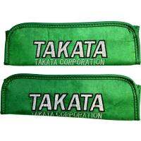 PA หุ้มบลท์แต่งผ้ TAKATA เขียว(1คู่)