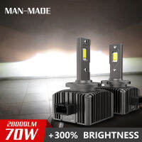 Car Light D1S D3S D4S D2S D5S D8S LED Canbus Headlight Bulb D2RD4R 70W 28000LM Kit to Replace HID Conversion Lamps