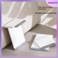 FWFHTP แบบ2-in-1 ที่ขูดแปรง ซิลิโคนนุ่มๆ หัวคู่ ที่ปัดน้ำฝนกระจก เครื่องมือทำความสะอาดมือ แปรงทำความสะอาดหน้าต่าง สำหรับห้องครัวห้องน้ำโรงรถ