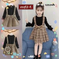 COD DTRUTYUYTUU Childrens Fashion High Quality Korean Dress for Kids Girl Casual Clothes 1 To 2 To 3 To 4 To 5 To 6 To 7 To 8 To 9 To 10 To 11 To 12 Year Old Birthday Tutu White Nightdress Dresses for Teens Girls Terno Sale