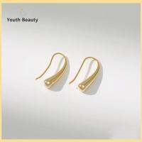 YOUTH BEAUTY 2pcs การออกแบบเฉพาะ ต่างหูห้อยทรงหยดน้ำ เงิน925 คุณภาพสูงมาก สตั๊ดหูเงิน ของใหม่ ของขวัญสำหรับเด็ก ที่เกี่ยวหู สำหรับผู้หญิง