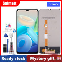 Salmatt 6.51 "ต้นฉบับสำหรับ VIVO Y32จอ LCD ประกอบดิจิไทเซอร์จอสำรองสัมผัสหน้าจอ LCD V2158A สำหรับ Vivo Y32 LCD