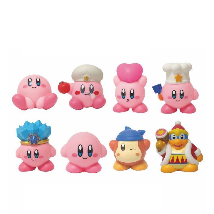 anime-fan-โมเดลแบบกลวง-ของเล่นฟิกเกอร์-kirby-star-ฟิกเกอร์อนิเมะ-ดาวสีชมพูของเคอร์บี้-ตุ๊กตา-kirby-pvc-รูปแบบที่สวยงาม-น่ารักน่ารักๆ-เครื่องประดับรถยนต์ตกแต่ง-แฟนอนิเมะ