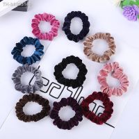 ☍✌ 2022 New Arrival Velvet Elastic Hair Ropes Scrunchies Girls 39; No Crease Hair Ties Women Hair Accessories