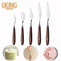 Spatula Set Knife Scraper Smoother Metal Decoration Baking Pastry Tools