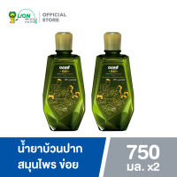 SALZ น้ำยาบ้วนปาก ซอลส์ เกลือ สมุนไพร ข่อย (Khoi) ขนาด 750 มล. 2 ชิ้น