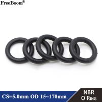 【hot】⊙﹍  10pcs NBR O Gasket 5mm 15 170mm Nitrile Butadiene Rubber Spacer Resistance Washer Round