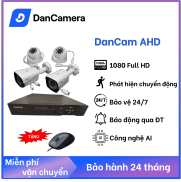 Trọn Bộ Camera 4 Mắt Dancam Full HD 1080p - Bộ 4 Camera trong nhà