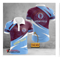 Aston Villas new high-quality custom design polo shirt 2023 Latest (online contact for free customization) - NO.4563LKJD