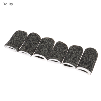 Dolity 6pcs เกมมือถือเหงื่อ-หลักฐานนิ้วมือถุงมือสัมผัสหน้าจอ thumbs Finger Sleeve