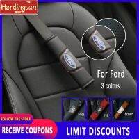 Hardingsun COD 2ชิ้นสำหรับ Ford เบาะเข็มขัดนิรภัย,เบาะหนังอุปกรณ์ตกแต่งภายในรถยนต์