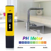 【Be worth】 Discount_Bazar Digital PH Meter เครื่องทดสอบความเป็นกรดความแม่นยำ0.01 PH Tester Aquarium Pool Water Quality Measuring Automatic Calibration 22%