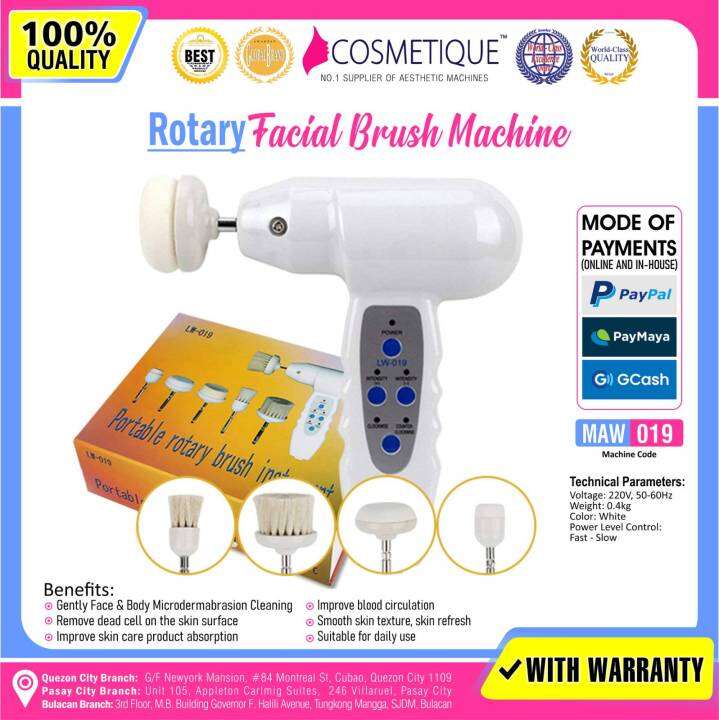 Rotary Facial Brush Set Machine Lazada PH