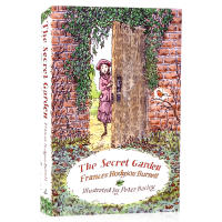 The secret garden original English novel Mrs. Burnetts classic works of illustrated literature for teenagers and children middle school students extracurricular reading of English books