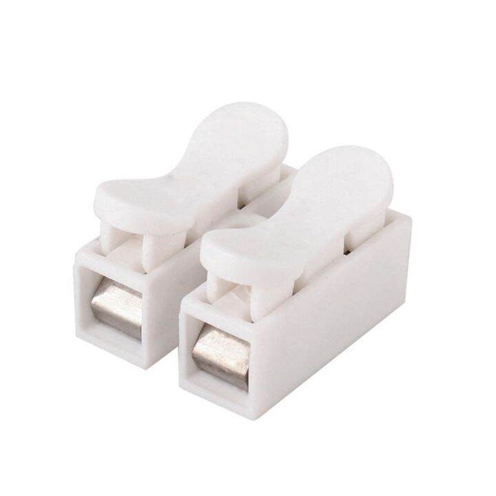 Easy Installation Spring Clamp Wire Connector Terminal Block (10 Pack