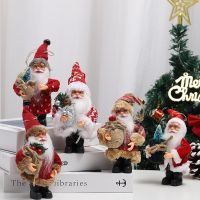 【CW】 Santa Doll Figure Christmas Tree Ornaments Christmas Decoration Home Table 2022 Christmas Gift New Year 2023 Navidad Xmas Noel