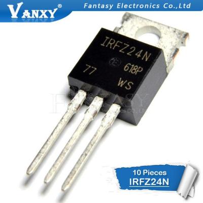 10ชิ้น IRFZ24N TO220 IRFZ24NPBF ถึง-220 IRFZ24ใหม่และ IC แบบดั้งเดิม