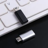 MNLXM อุปกรณ์จีพีเอส มินิ USB ตัวผู้ สำหรับกล้องดิจิตอล MP3 การถ่ายโอนข้อมูล USB ตัวผู้ชนิด C ตัวเมีย อะแดปเตอร์ USB ขนาดเล็ก5ขา ขั้วต่อ mini USB เป็น Type-C อะแดปเตอร์ OTG ขั้วต่อการถ่ายโอนข้อมูล