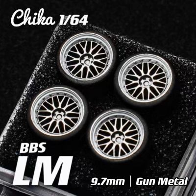 Special Offers 1/64 Nabes Chika Modify Wheels 8.9Mm 9.7Mm S LM VSXX Stance Ruer Tire Wheel For 1:64 Model Car