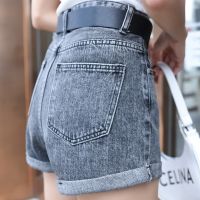 [COD] Jeans and for girls summer high waist hip lifting large size fat sister straight slim cuffed wide leg a word hot