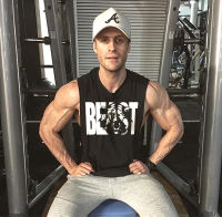 （Ready Stock)? Foreign Trade Fitness Vest Mens Loose Sports Waistcoat Sleeveless T-Shirt Training Clothes Cotton European And American Fashion ZV