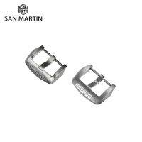 San Sandin Pin Buckle 18Mm 20Mm 22Mm,อุปกรณ์เสริมสำหรับนาฬิกาสแตนเลสสตีลอเนกประสงค์316L แปรงขัดสายรัดนาฬิกาข้อมือ