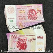 Combo 100 Tờ Tiền Con Rồng Macao 100 Bảo An