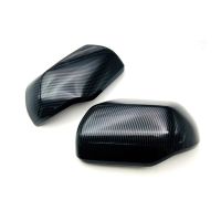 Car Carbon Fiber Rearview Side Glass Mirror Cover Trim Frame Side Mirror Caps for Toyota -Tundra 2022+