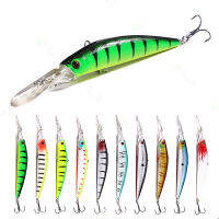 【ในสต็อก】14เซนติเมตรล่อตกปลาประดิษฐ์ระยะยาว Crankbait Wobblers เหยื่อปลอมอุปกรณ์ตกปลาสำหรับปลาคาร์พหอกเบส