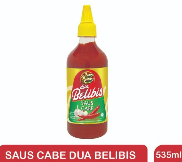 Dua Belibis Saus Cabe Botol Besar 535ml Indonesian Halal Condiments Hot