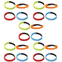 20 Pcs Accessories Elastic Race Bands Ties Kids Parent-child Interactive Toys Rubber Extension Cord Three Leg Exercise Bands