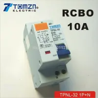 10a 1pn Dpnl 230V ~ 50Hz/60Hz เบรกเกอร์กระแสไฟตกค้างที่มีกระแสเกินและป้องกันการรั่วซึม Rcbo