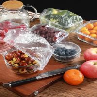 【hot】 Disposable Food Cover  Plastic Wrap Elastic Lids Fruit Bowls Cups Caps Storage Keeping Saver