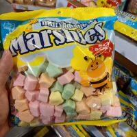 อาหารนำเข้า? Marsh Mallow Wanilla Markerburg Marshies Mini Twist Marshmallows 150gstar