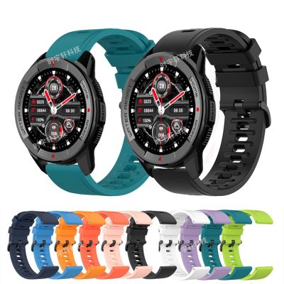 22mm 20mm Silicone Strap For Xiaomi Mibro X1 Watch Sport Soft Bracelet For Mibro Lite / Air / Color / Haylou RS4 Plus / GTS Band