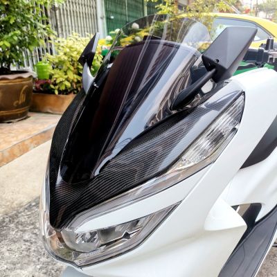 ์๋NJ ชิวหน้า ชิวใส PCX 2018-2020 สีสโม๊ค ชิวแต่ง honda pcx บังลม มอเตอร์ไซค์ อะไหล่แต่งpcx ของแต่งรถมอเตอร์ไซค์ ส่งฟรี