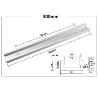 Aluminium Alloy T-Tracks Slot Miter Track And Miter Bar Slider Table Saw Miter Gauge Rod Woodworking Tools DIY