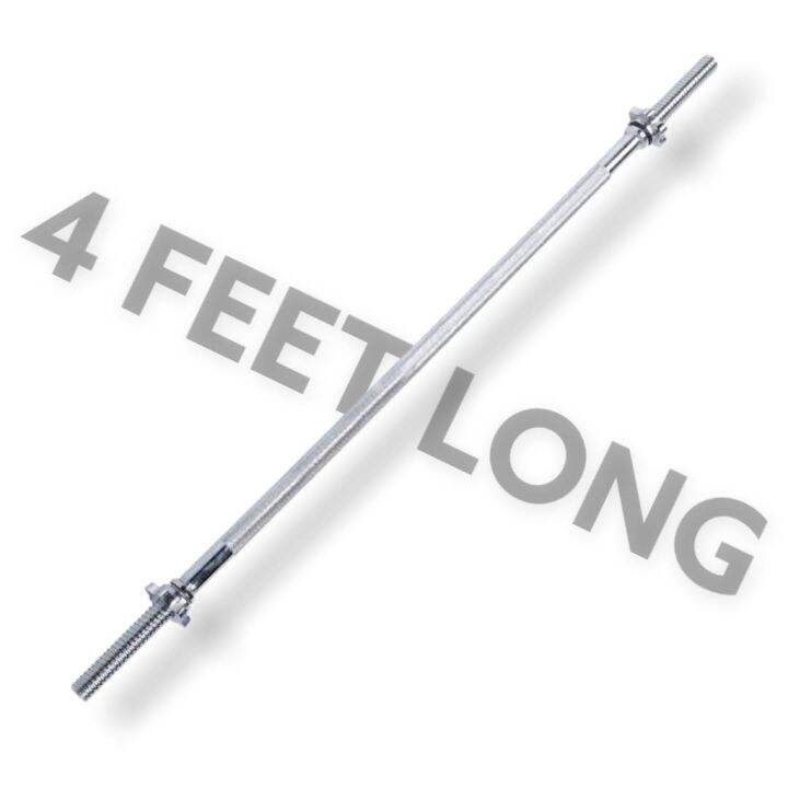 4 Feet Dumbell Barbell Bar Weight Lifting Pole Straight Standard Bar
