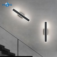 Modern Indoor LED Wall Lamp Creative Personality 2 Heads Bedroom Bedside Living Room Background Wall Aisle Lamp Decoration Light