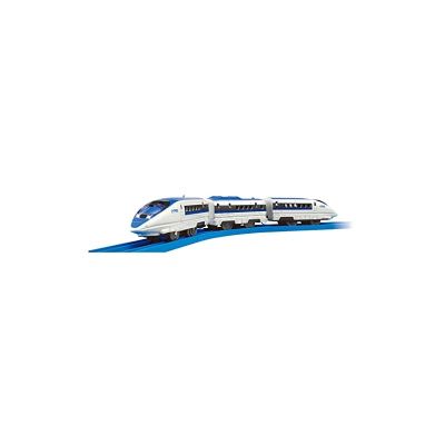 TOMY "PLARAIL S-02 Series 500 Shinkansen With Light (High Power Light)" รถไฟของเล่นรถไฟ3ปีเก่าขึ้นของเล่นมาตรฐานความปลอดภัยผ่านการรับรอง ST Mark TAKARA TOMY