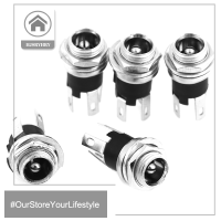 HITN 5pcs 5.5มม.X 2.5มม.DC Power JACK SOCKET ขั้วต่อปลั๊กตัวเมีย