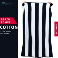 【DT】hot！ URBANLIF Cabana Beach Oversized Pool Blanket Cotton Super Absorbent Large Soft Ultra