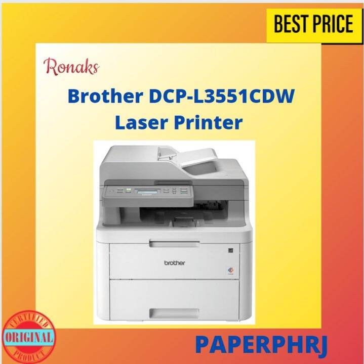 Brother DCPL3551CDW Laser Printer Lazada Singapore