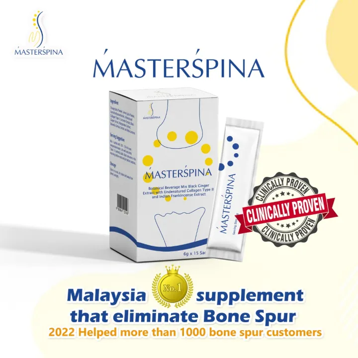【Ready Stock】Master Spina Nonsurgical Bonespur removal Supplement